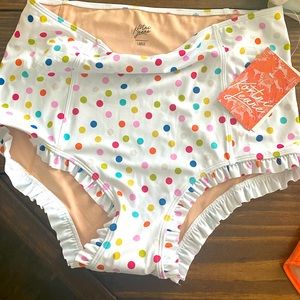 Brand NWT Kortni Jeane All Ruffled Up Bottoms